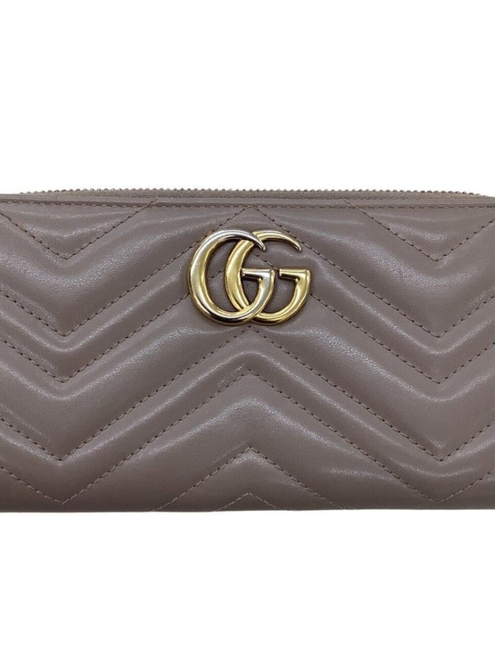 Gucci Wallet GG Marmont Pink Beige